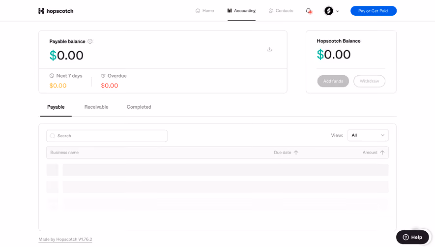 Hopscotch Dashboard