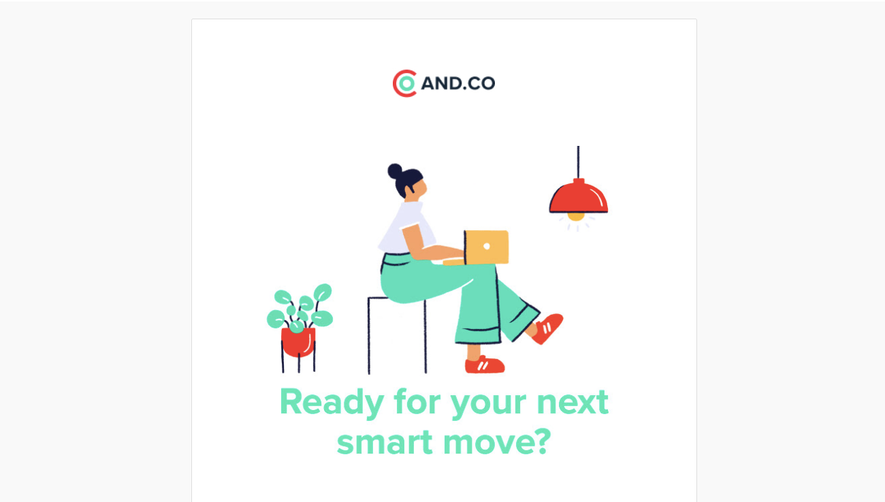 AND.CO Onboarding Email Flow