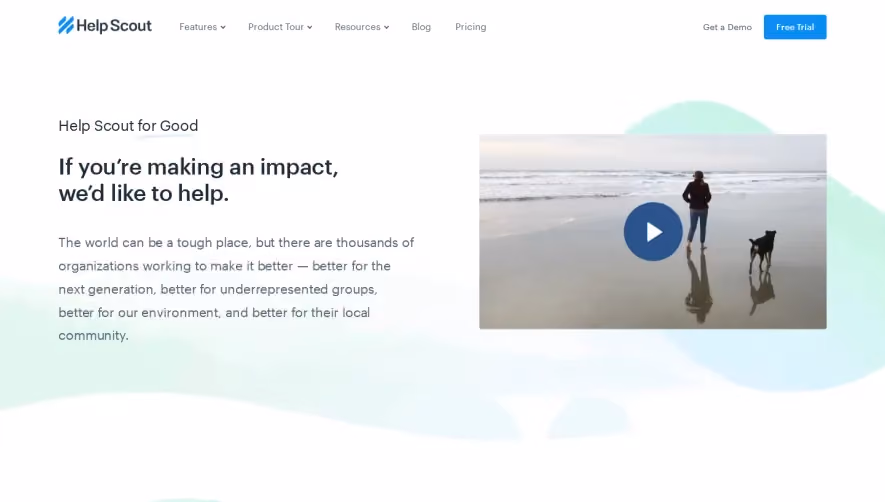 Help Scout Impact Page