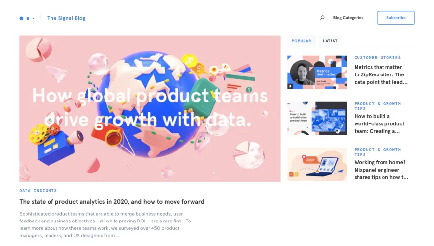 Mixpanel Blog Feed