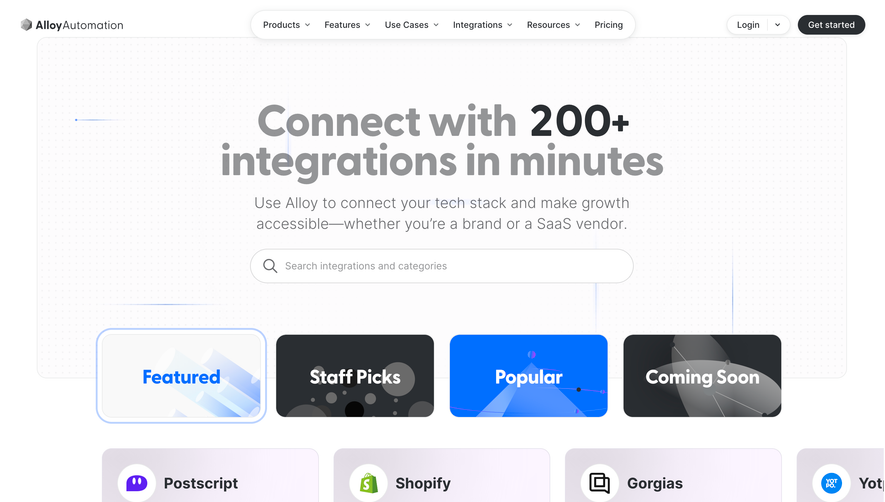 Alloy Integrations Library