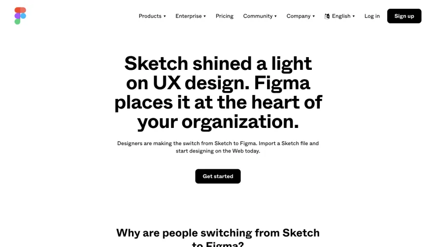 Figma Comparison Page