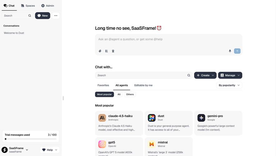 Dust Dashboard