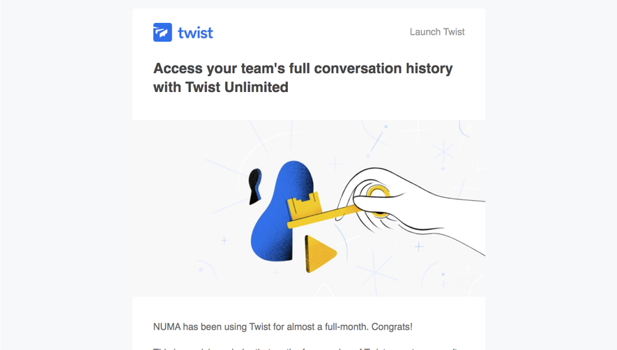 Twist Onboarding Emails