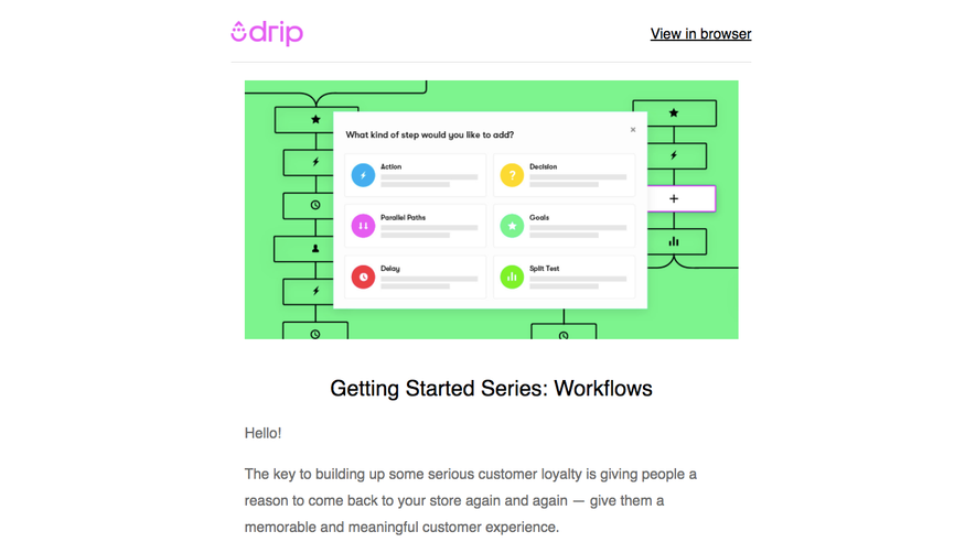 Drip Onboarding Emails