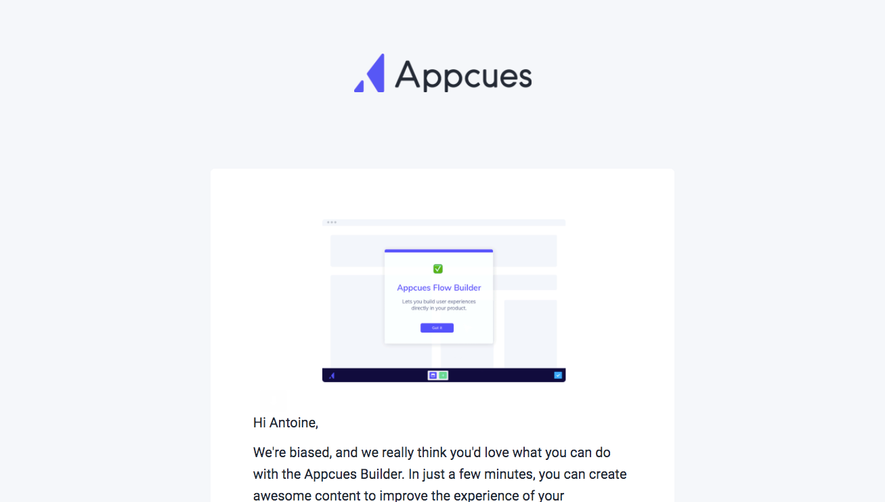 Appcues Onboarding Emails