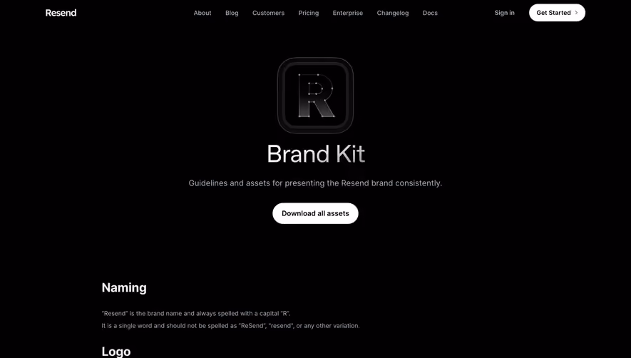 Resend Brand Guidelines