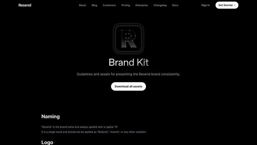Resend Brand Guidelines