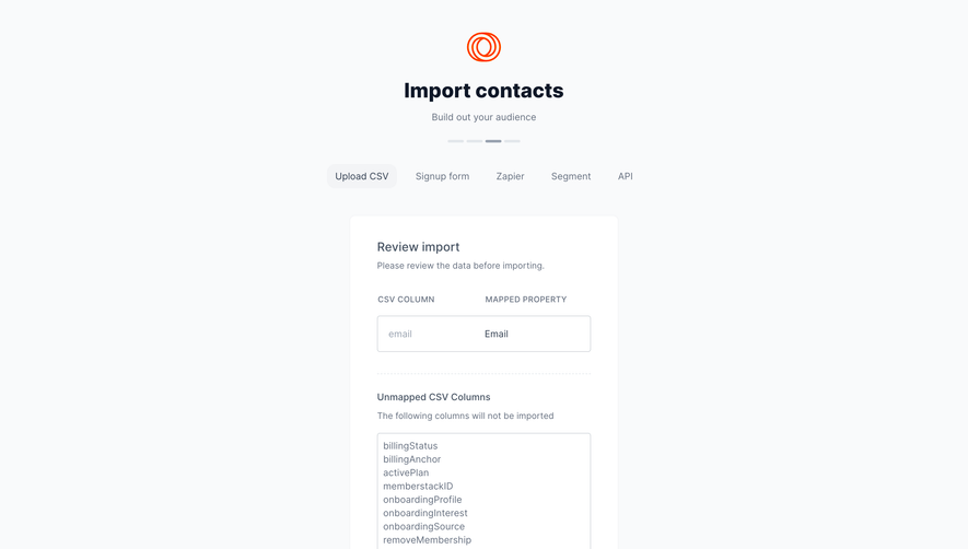 Loops Import Data