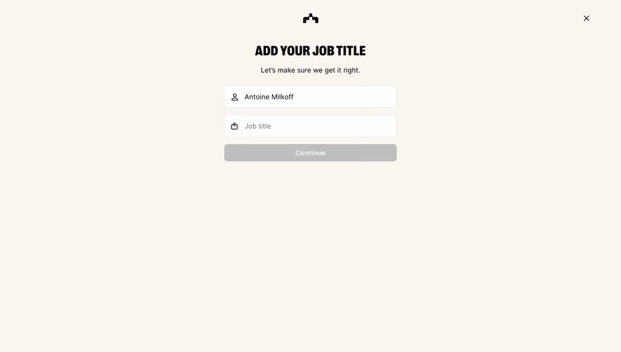 The Org Account Setup