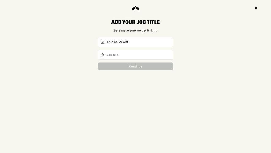The Org Account Setup