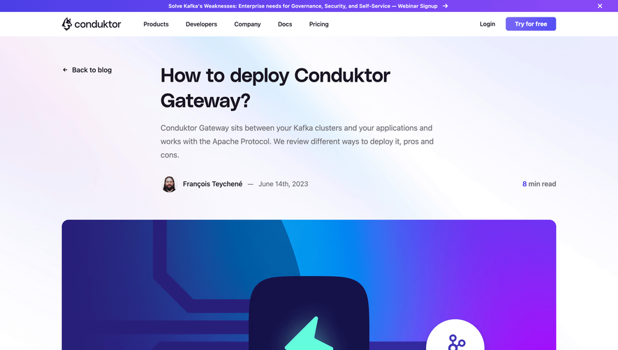 Conduktor Blog Post