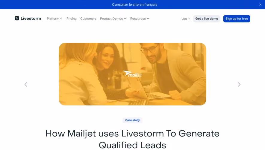 Livestorm Customer Stories