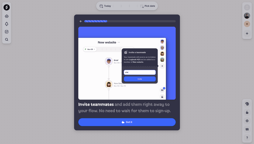 Logbook Get Started