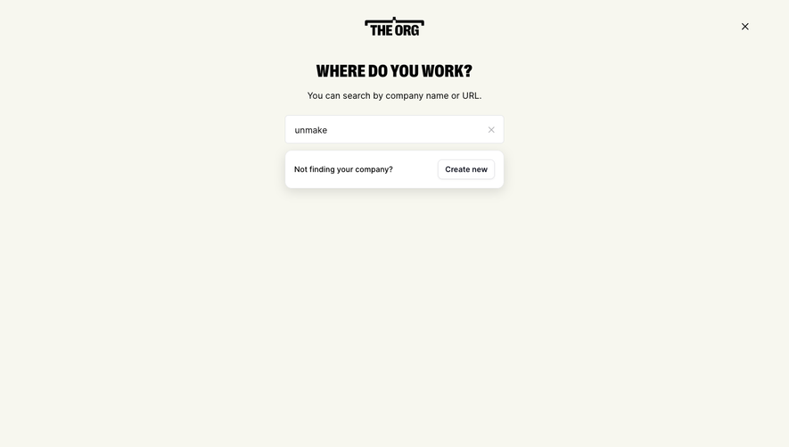 The Org Search Company