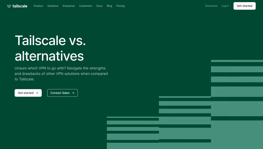 Tailscale Comparison Page