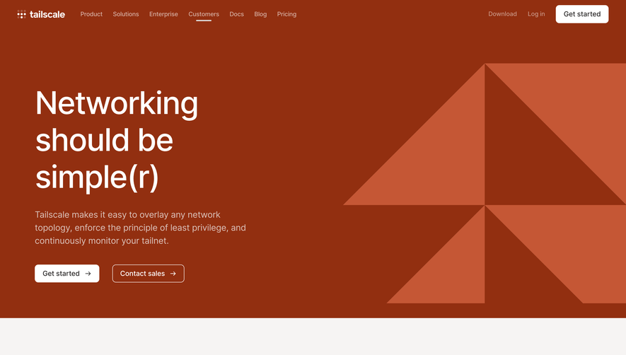 Tailscale Features Page