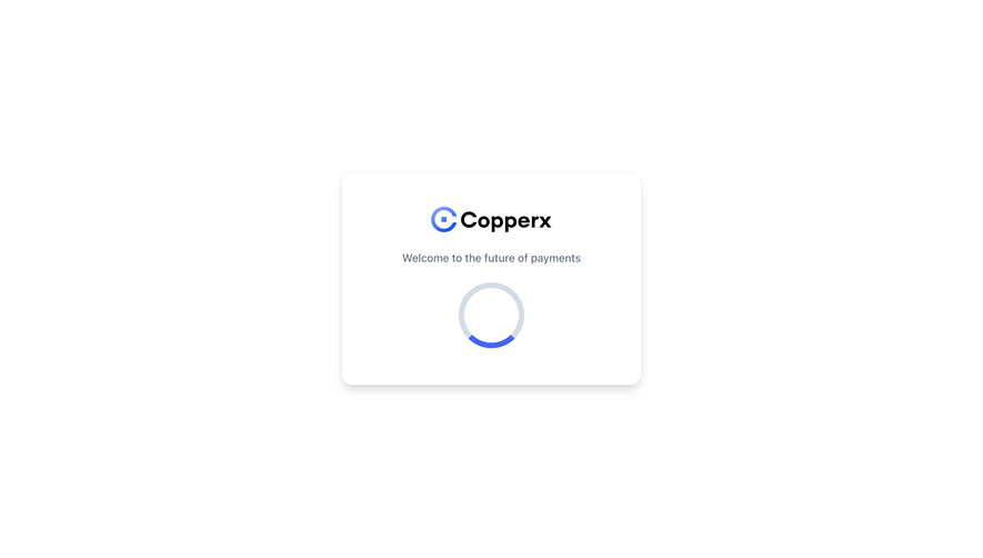 Copperx Loading Screen