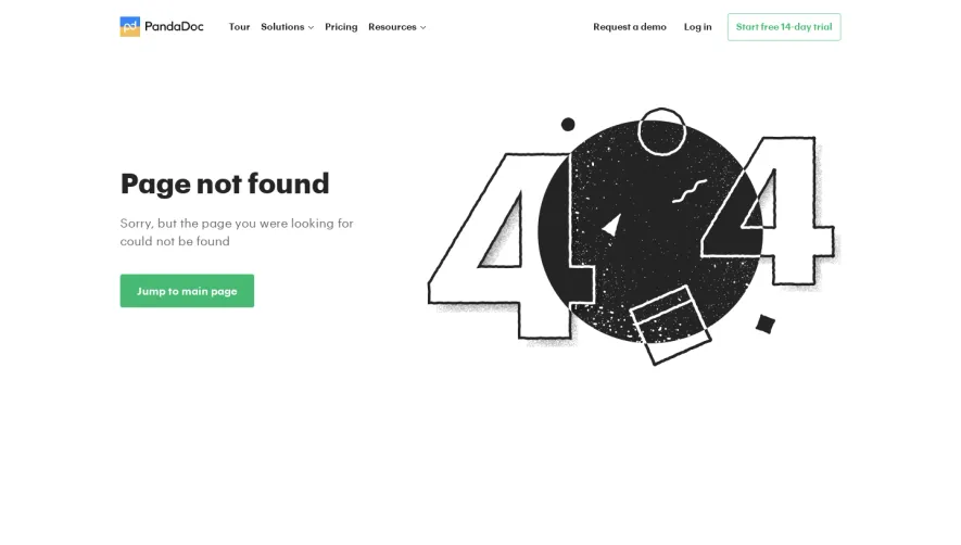 PandaDoc 404 Page