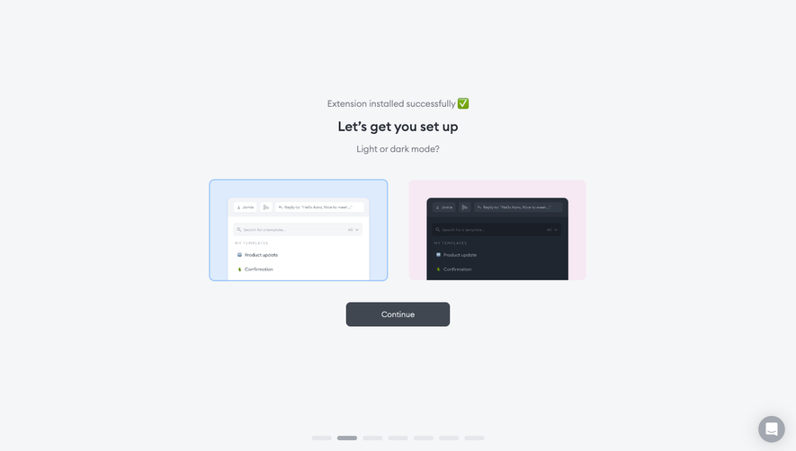Flowrite Set Theme Color