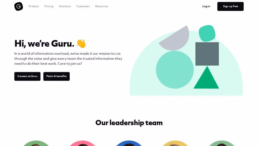 Guru About Page