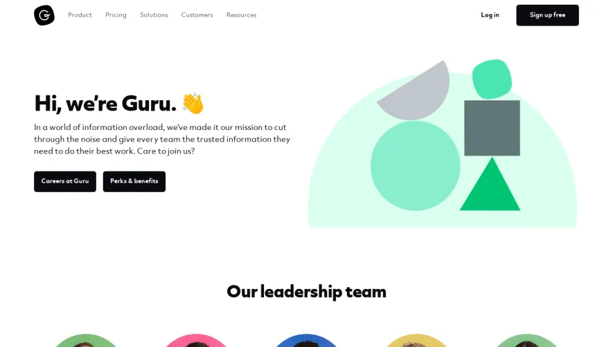 Guru About Page
