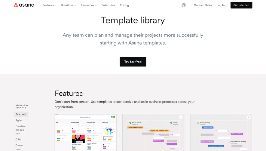 Asana Templates