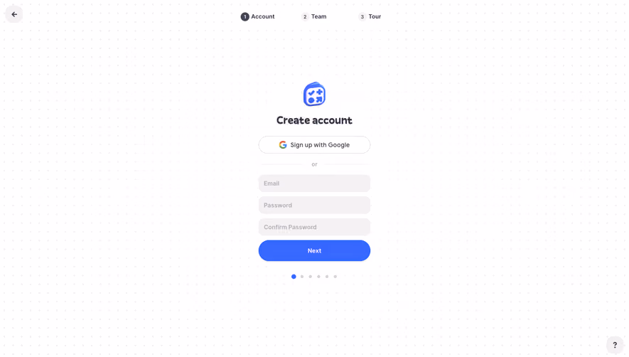 Logbook Signup