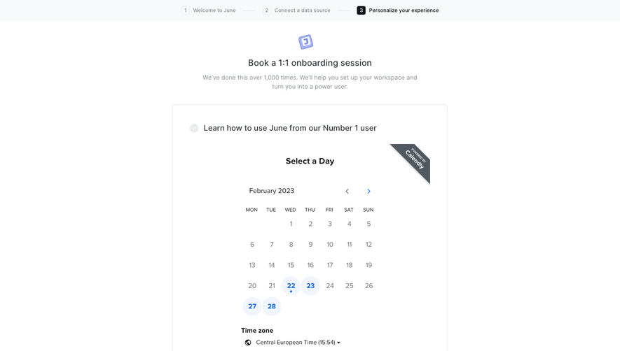 June User Onboarding