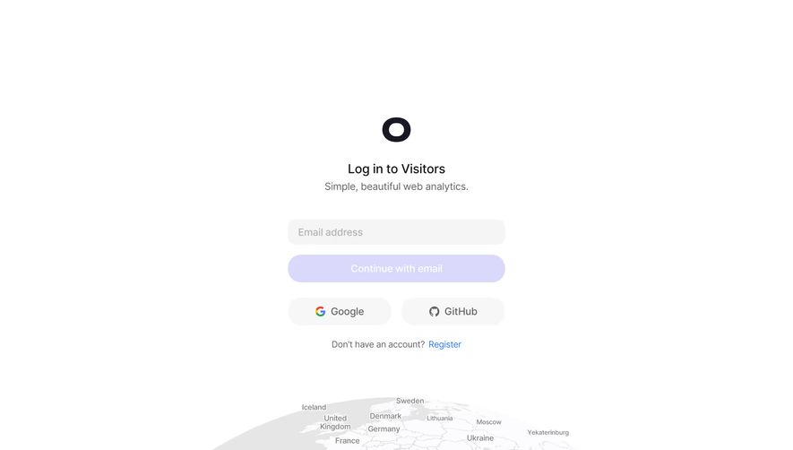 Visitors Login