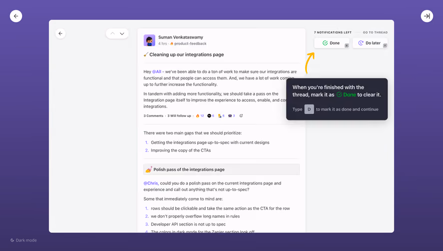 Threads Product Tour