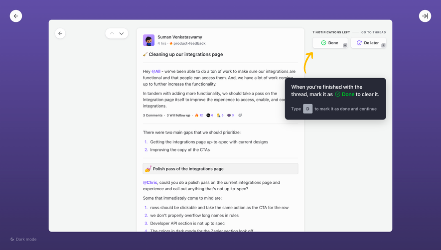Threads Product Tour