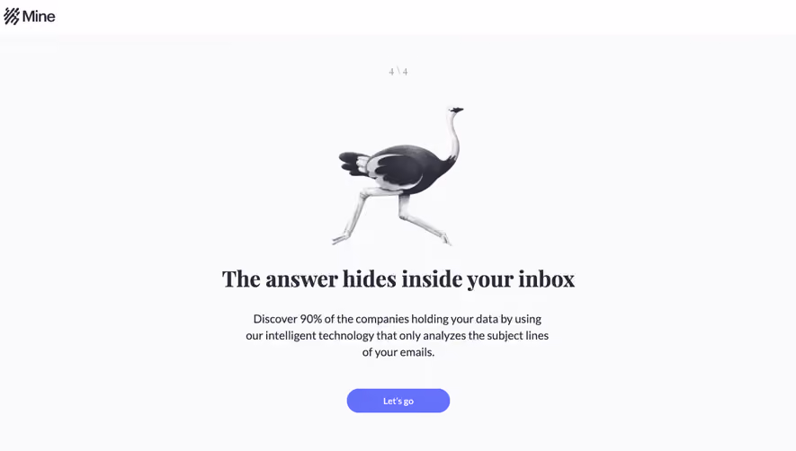 Mine User Onboarding