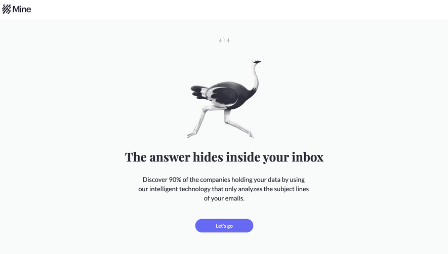 Mine User Onboarding
