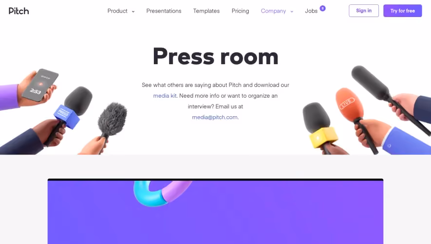 Pitch Newsroom
