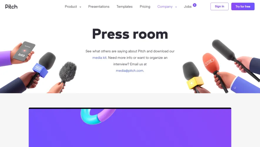 Pitch Newsroom