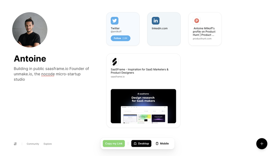 Bento Dashboard