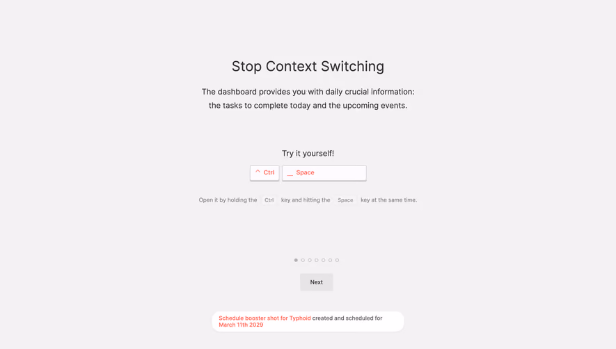 Routine User Onboarding