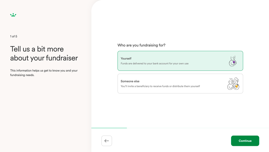 GoFundMe Foundraiser Setup