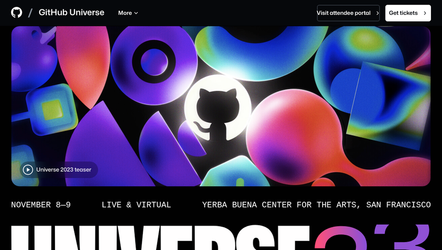 GitHub Events Page