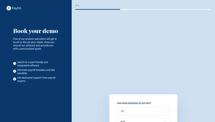 Payfit Demo Request