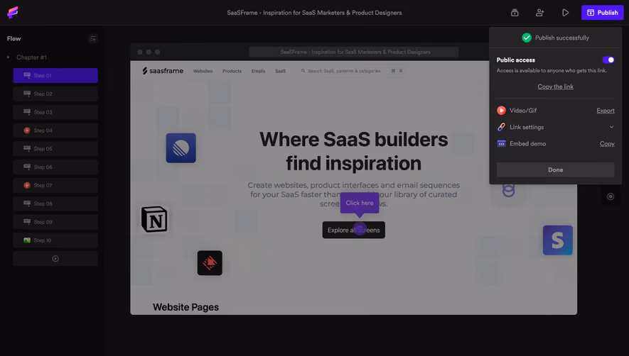 Folio Demo Published