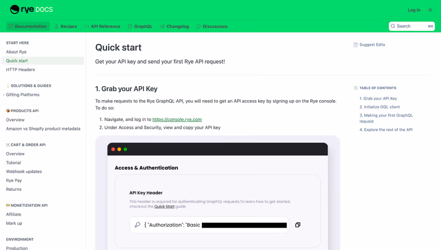 Rye Documentation