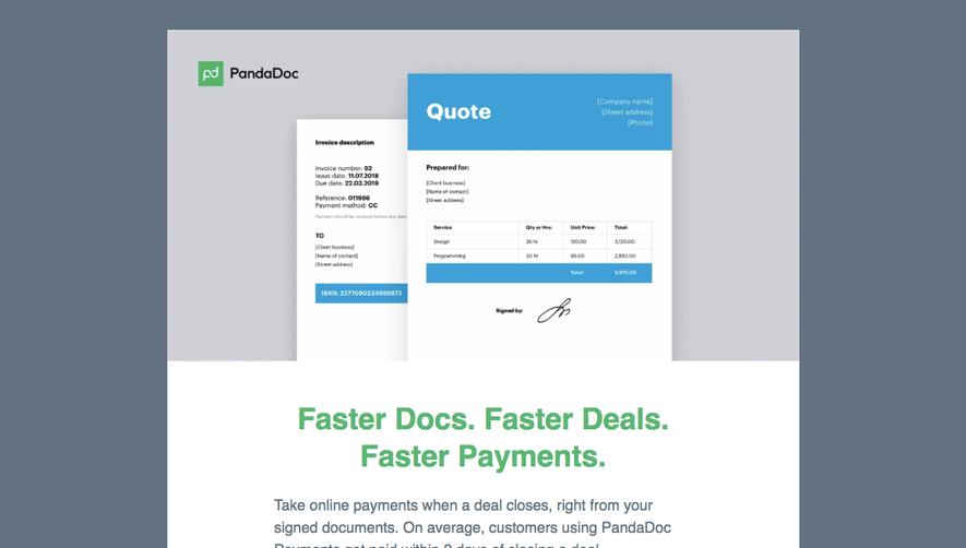 PandaDoc Onboarding Email Flow