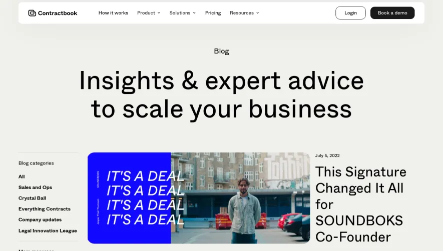 Contractbook Blog Feed