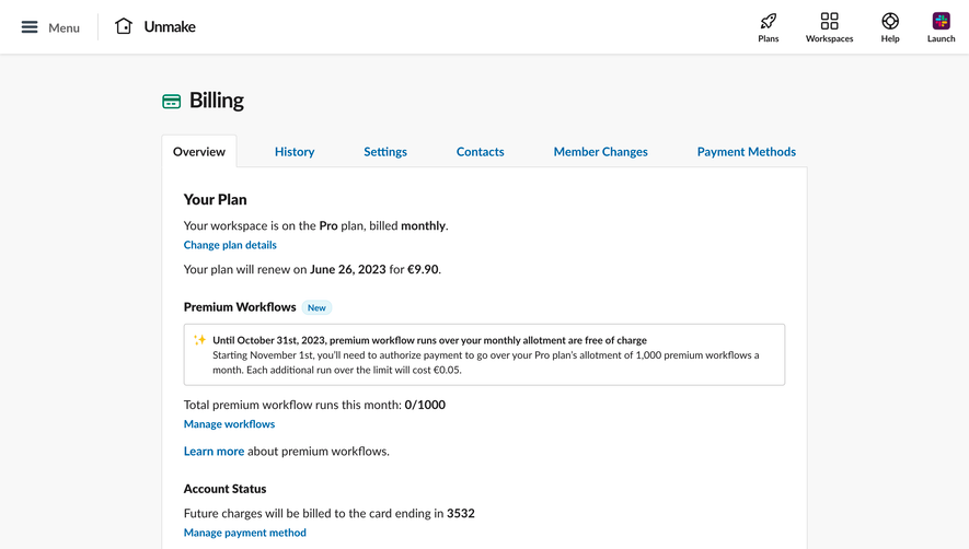 Slack Billing Overview