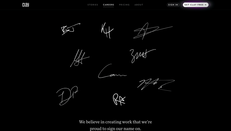 Clay Careers Page