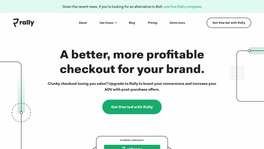 Rally Landing Page