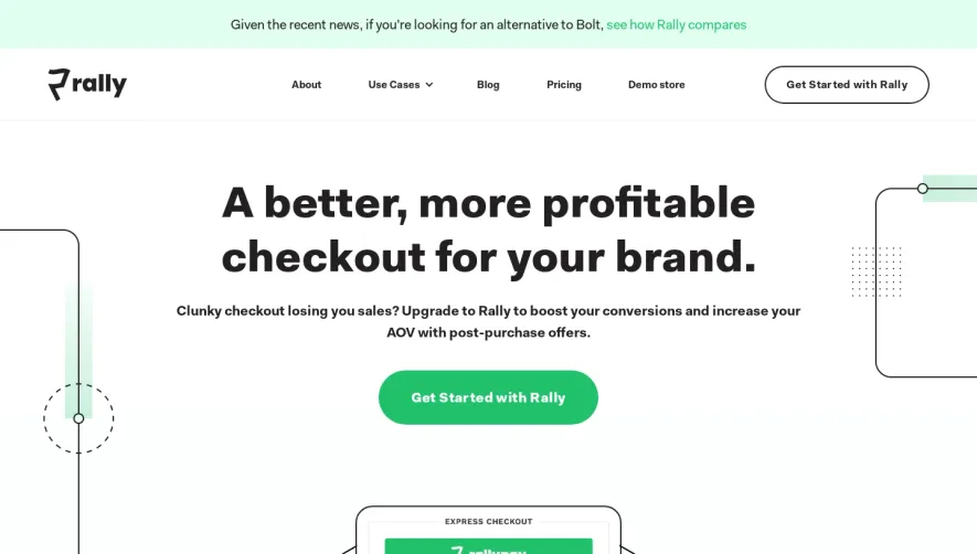Rally Landing Page