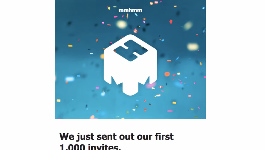 Mmhmm Early Access Emails